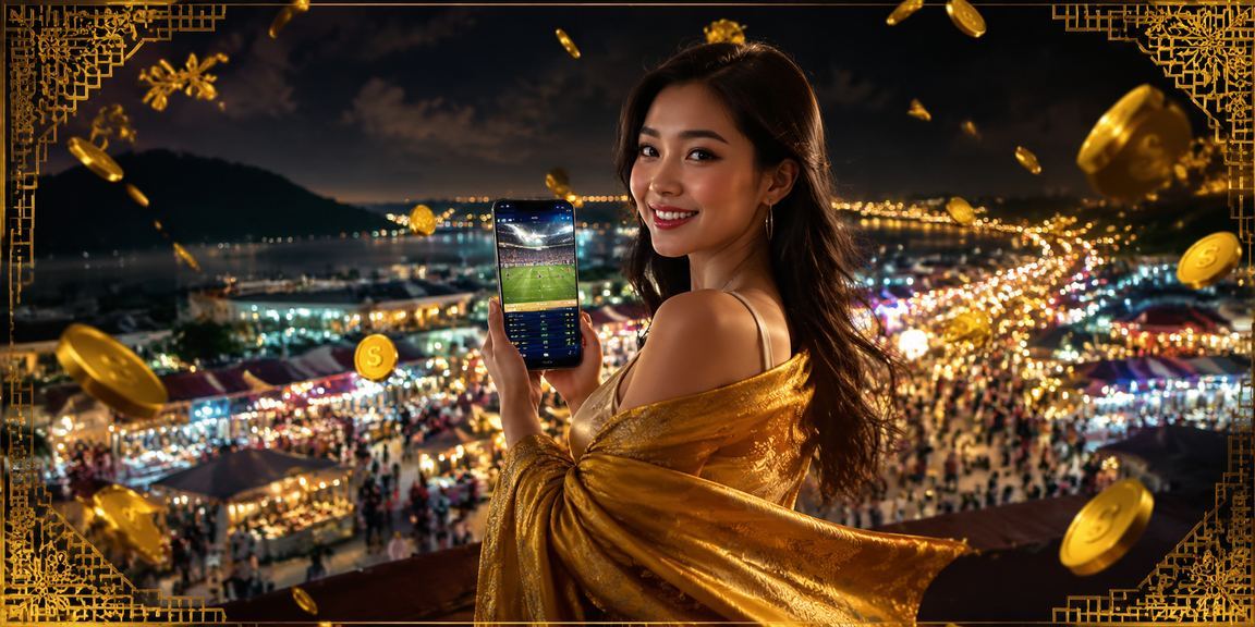 Người chơi sử dụng điện thoại để tham gia cá cược trực tuyến tại Phú Quốc bên bờ biển